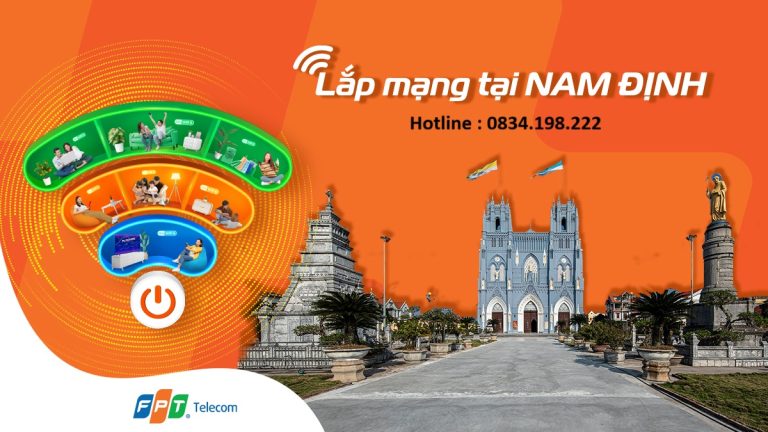 Lắp Mạng WiFi Tại Nam Định – Đăng Ký Mạng FPT Nhanh & Uy Tín