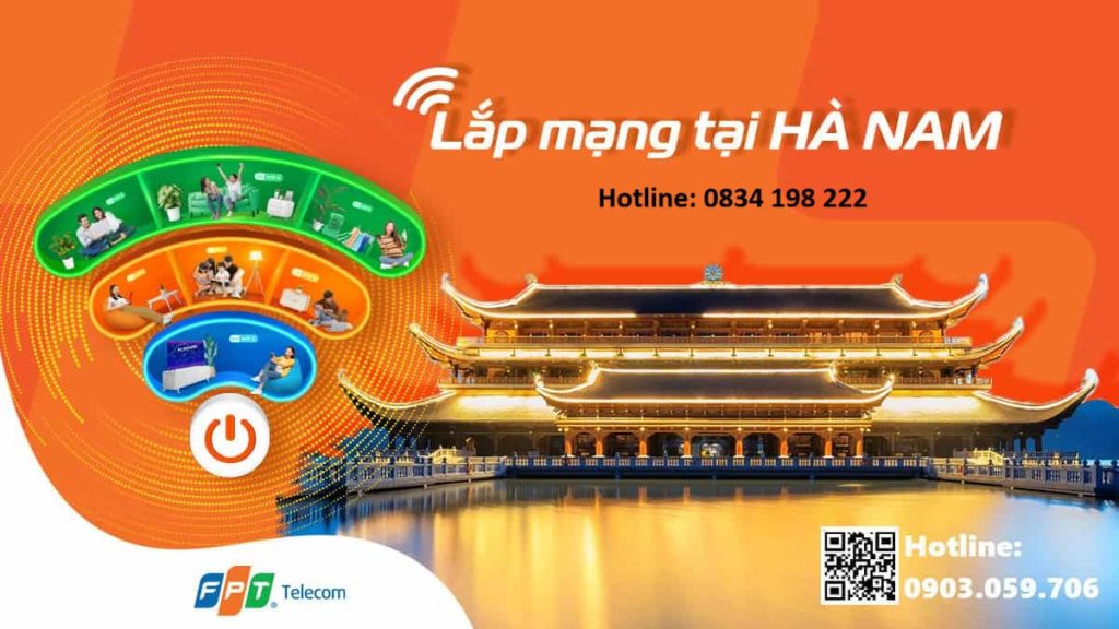 Lắp Mạng WiFi Tại Hà Nam – Đăng Ký Mạng FPT Nhanh & Uy Tín