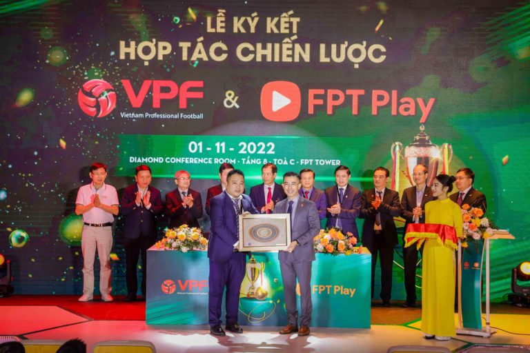FPT Play đã chính thức sở hữu gói bản quyền truyền hình V.League, hạng Nhất Quốc gia và Cúp Quốc gia 3 mùa giải từ 2023-2027