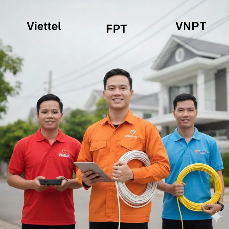 Lắp Wifi Của Nhà Mạng Nào Tốt? So Sánh Chi Tiết 2025
